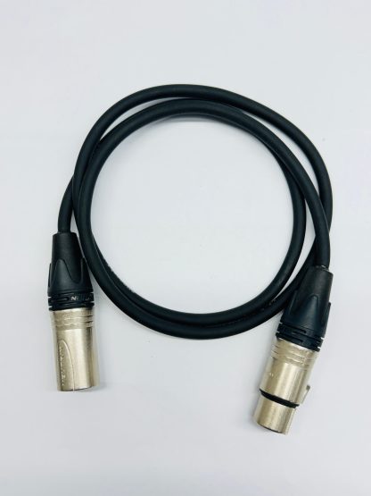 REAN XLR Analog Cable - 1 mtr